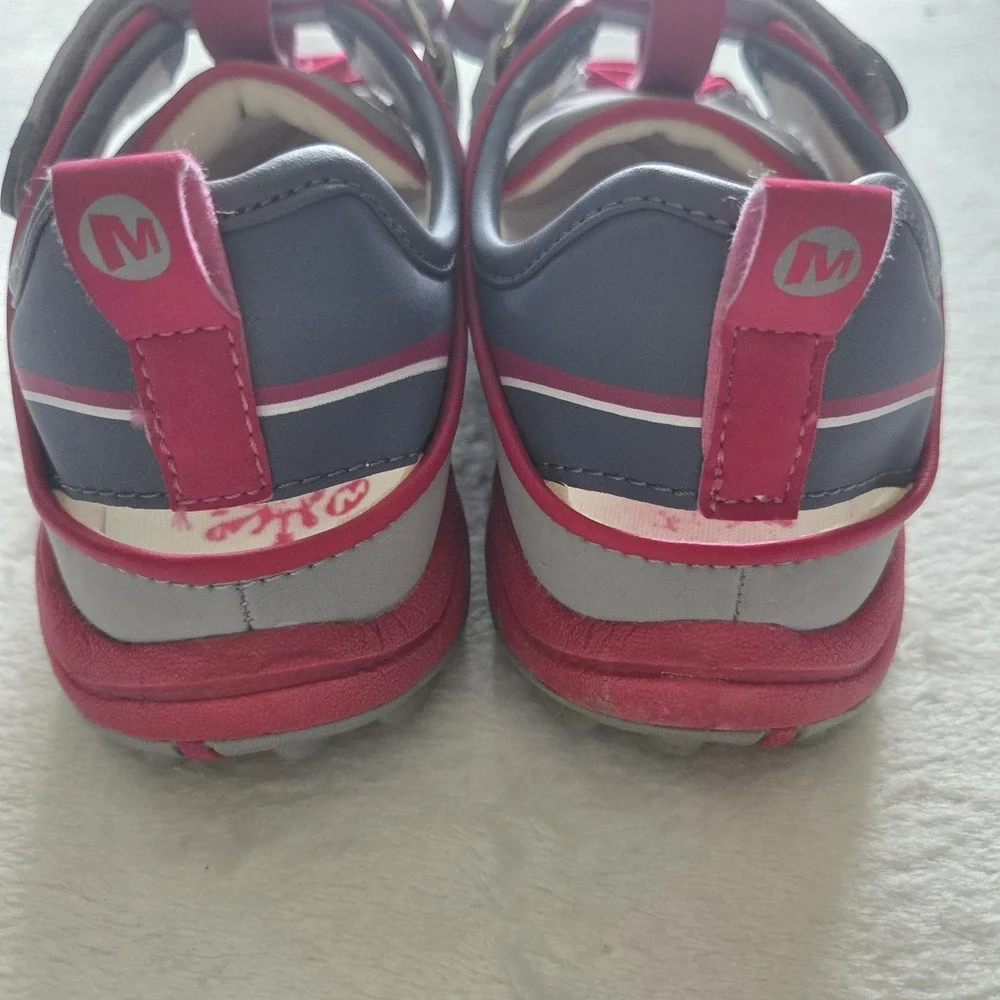 Merrell J95564 Mix Master H20 Kids Bright Rose Grey‎ Sz 6